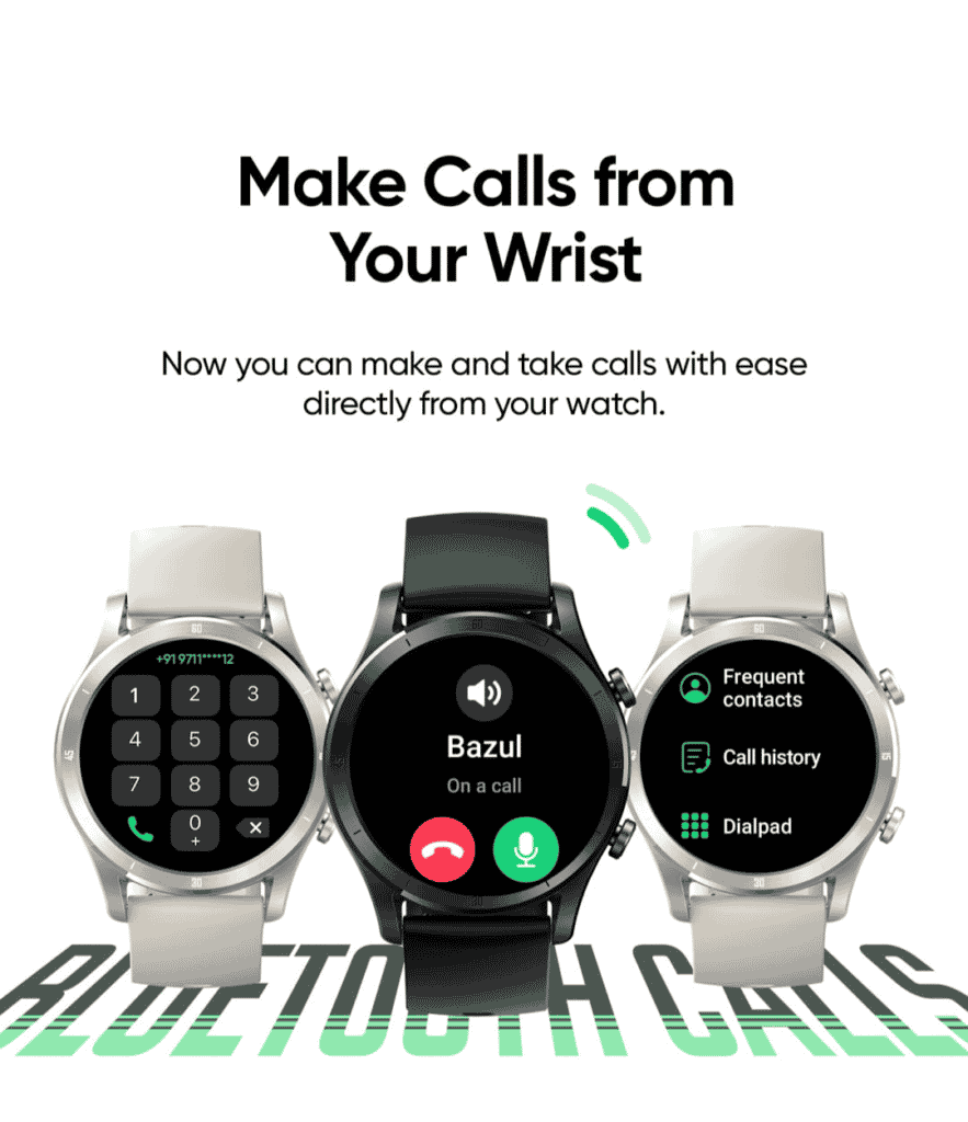 realme watch r100 bluetooth calling 