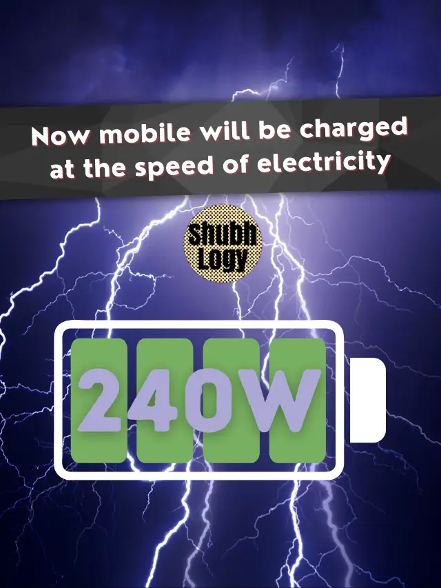 World’s First 240W Fast Charging