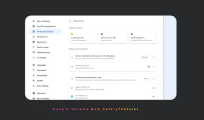 google chrome's new safety feature others