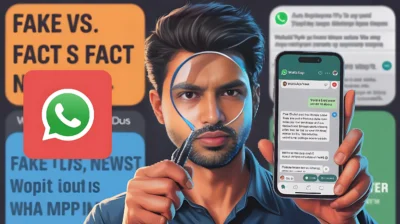 how to avoid fake news on whatsapp